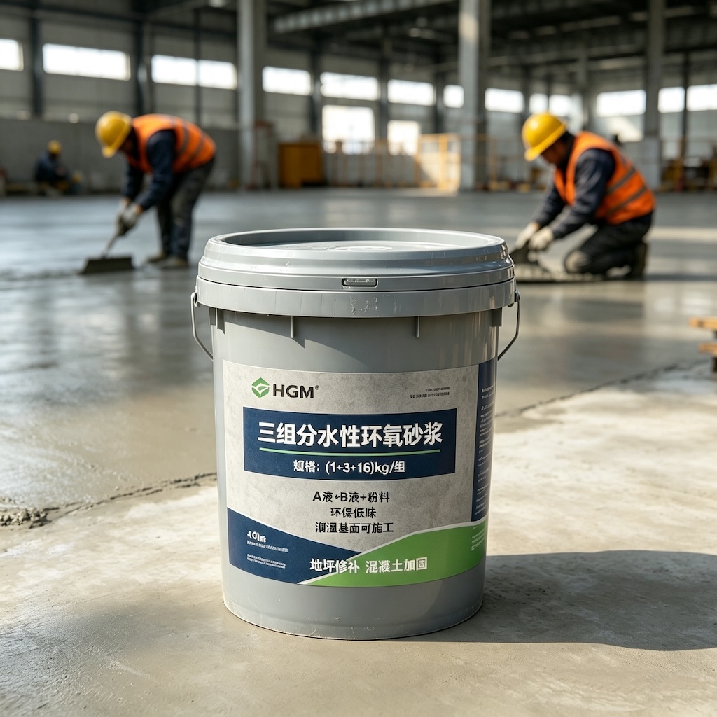 长乐三组份水性环氧砂浆